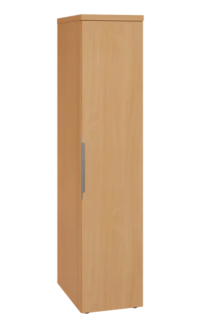 SIST 5 - 42 šatní skříň, 1-dveřová, tyč, pravá, 1820x400x600, buk royal